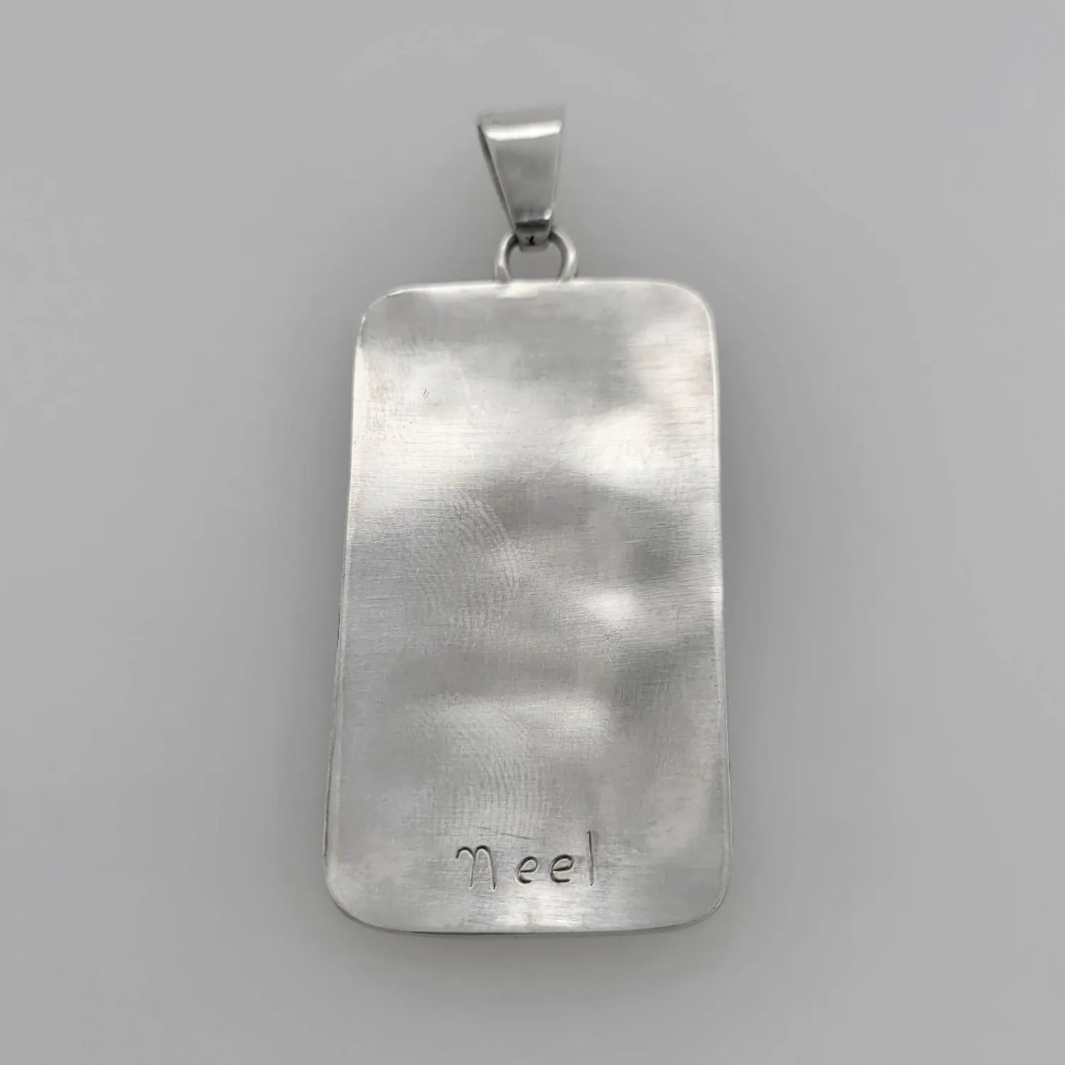 Silver and Gold Eagle Pendant