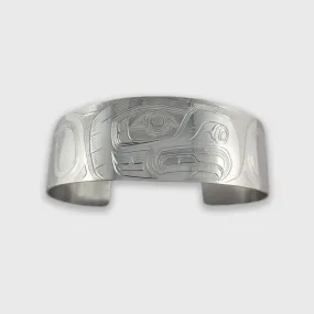 Silver Eagle 1 inch Bracelet