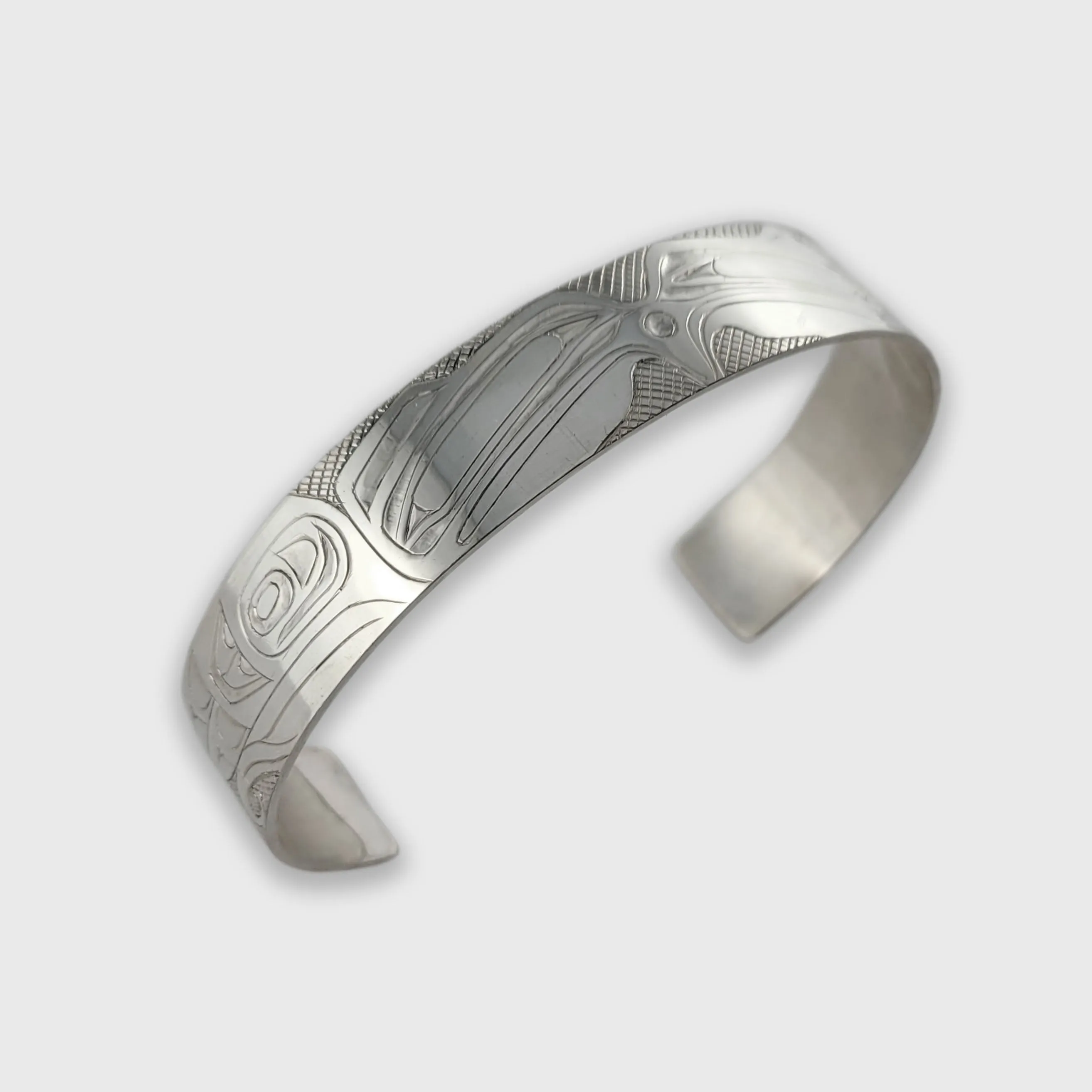 Silver Eagle 1/2" Bracelet