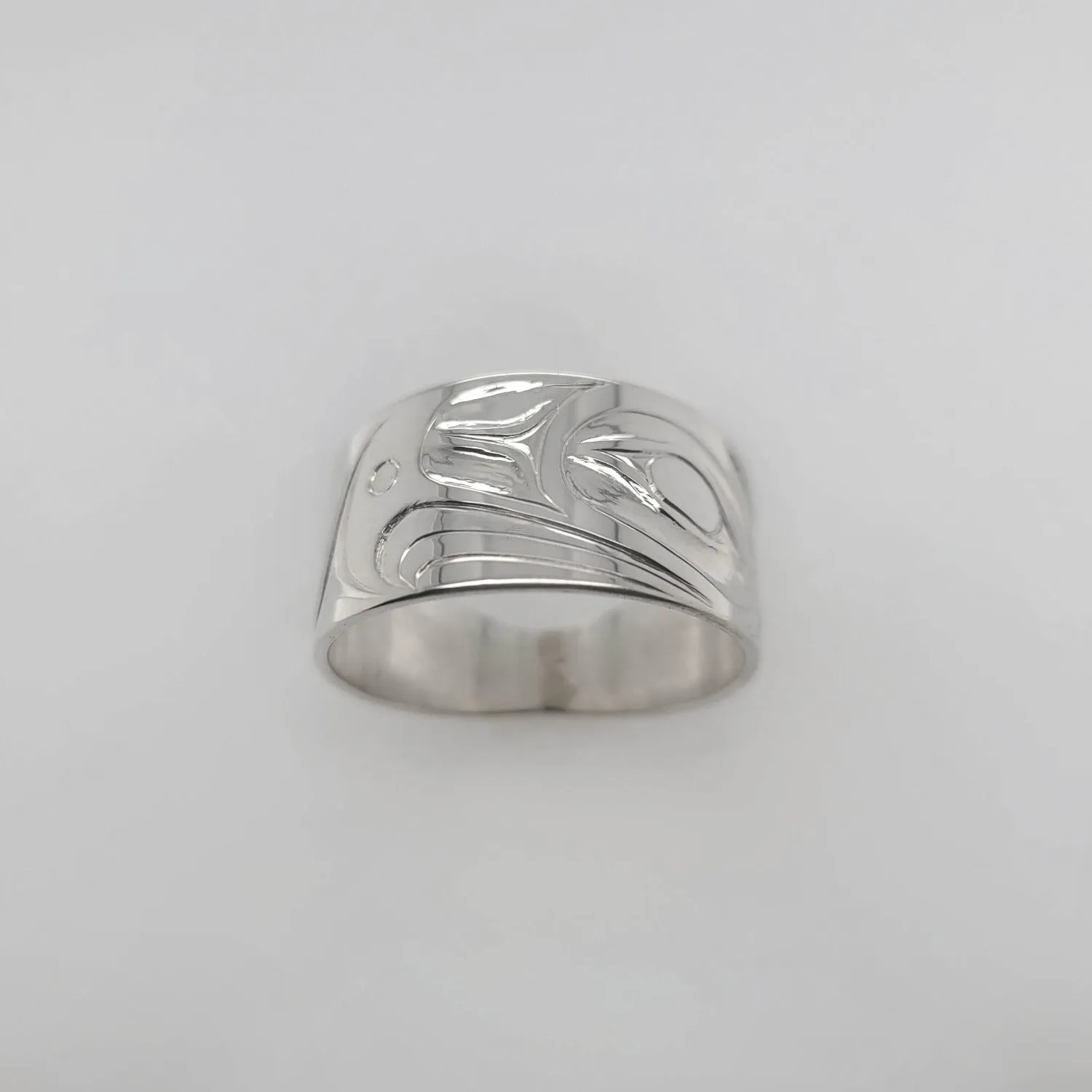 Silver Eagle Ring