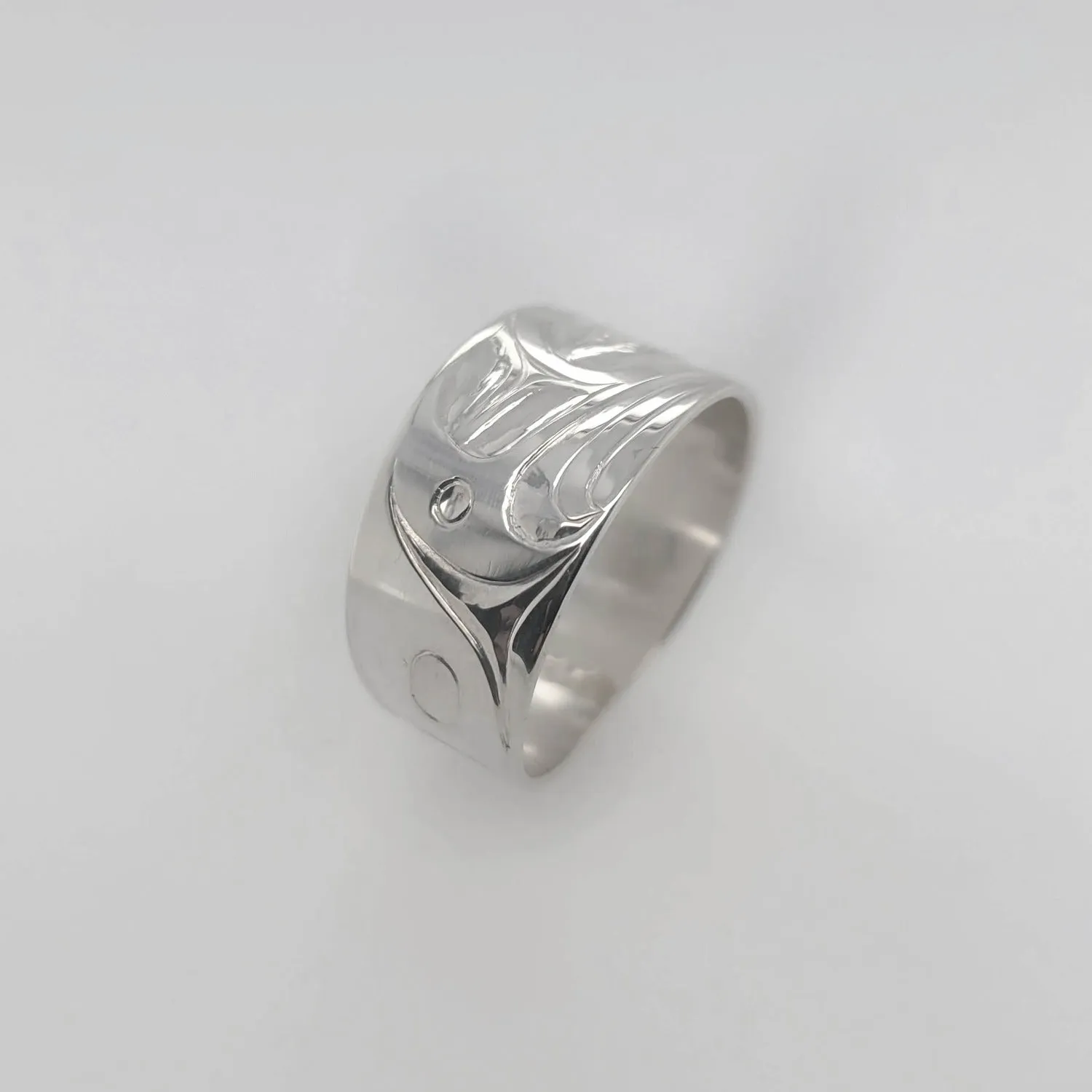 Silver Eagle Ring
