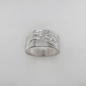 Silver Eagle Ring