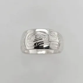 Silver Eagle Ring