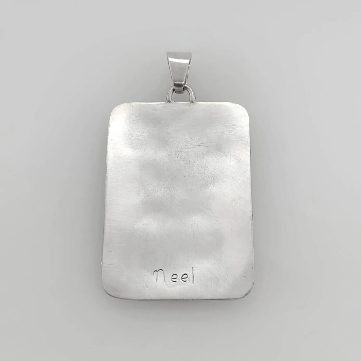 Silver Eagle Transforming Pendant