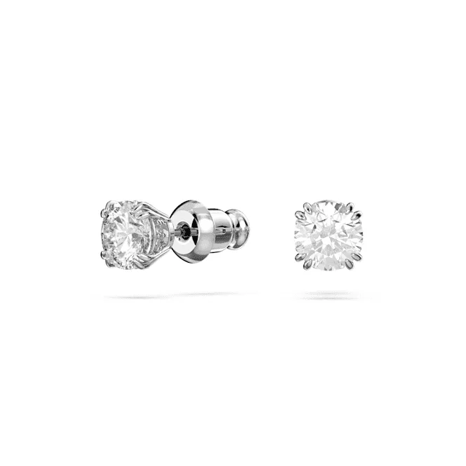 Stilla Round Cut White Rhodium Plated Set 5647663