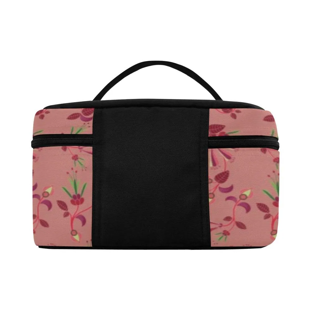 Swift Floral Peach Rouge Remix Cosmetic Bag/Large
