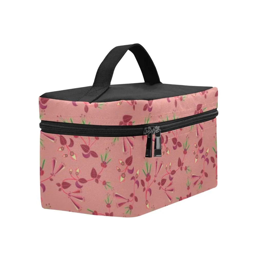 Swift Floral Peach Rouge Remix Cosmetic Bag/Large