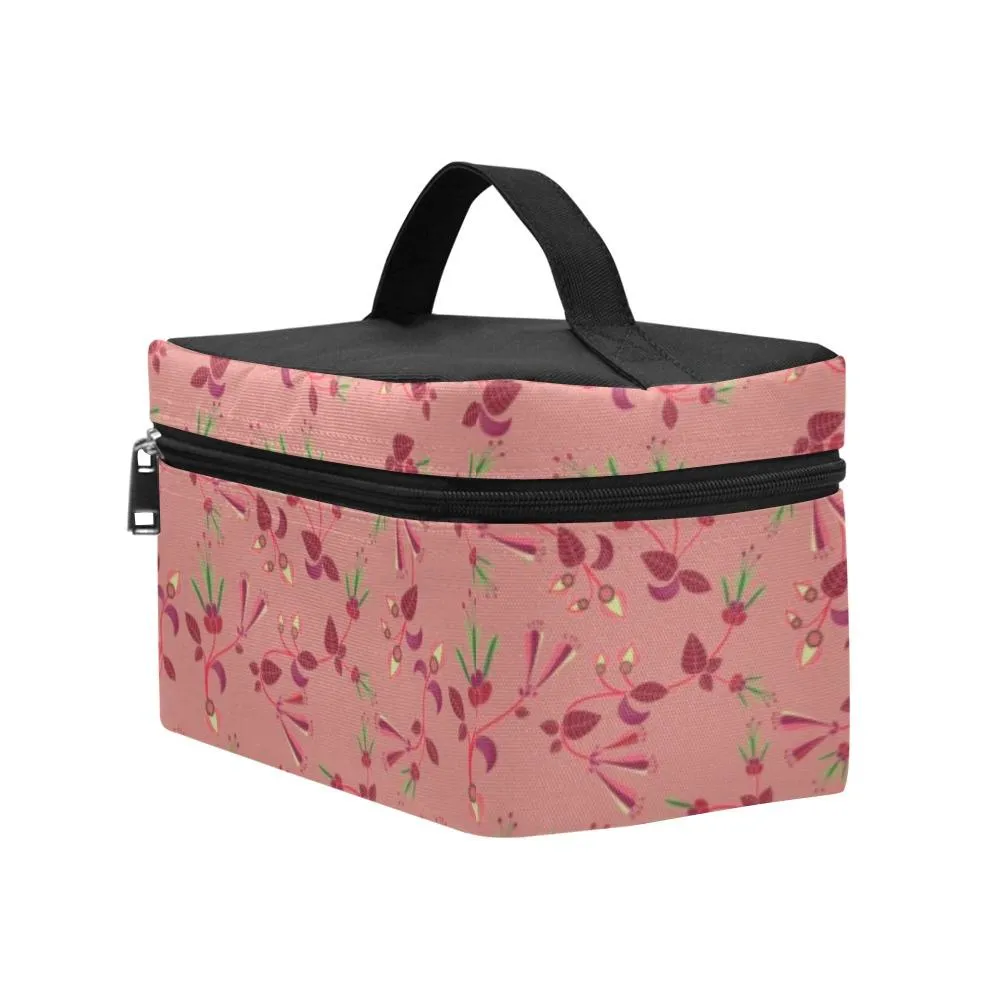 Swift Floral Peach Rouge Remix Cosmetic Bag/Large