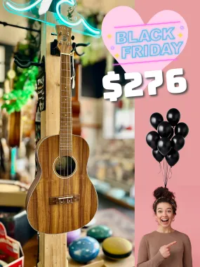 Tiki | 3 Series | Koa | Baritone Ukulele | with Deluxe Gig Bag | SALE!
