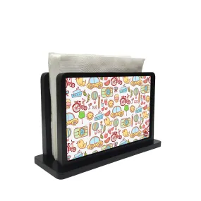 Tissue Holder Paper Napkin Stand - Cute Elephants