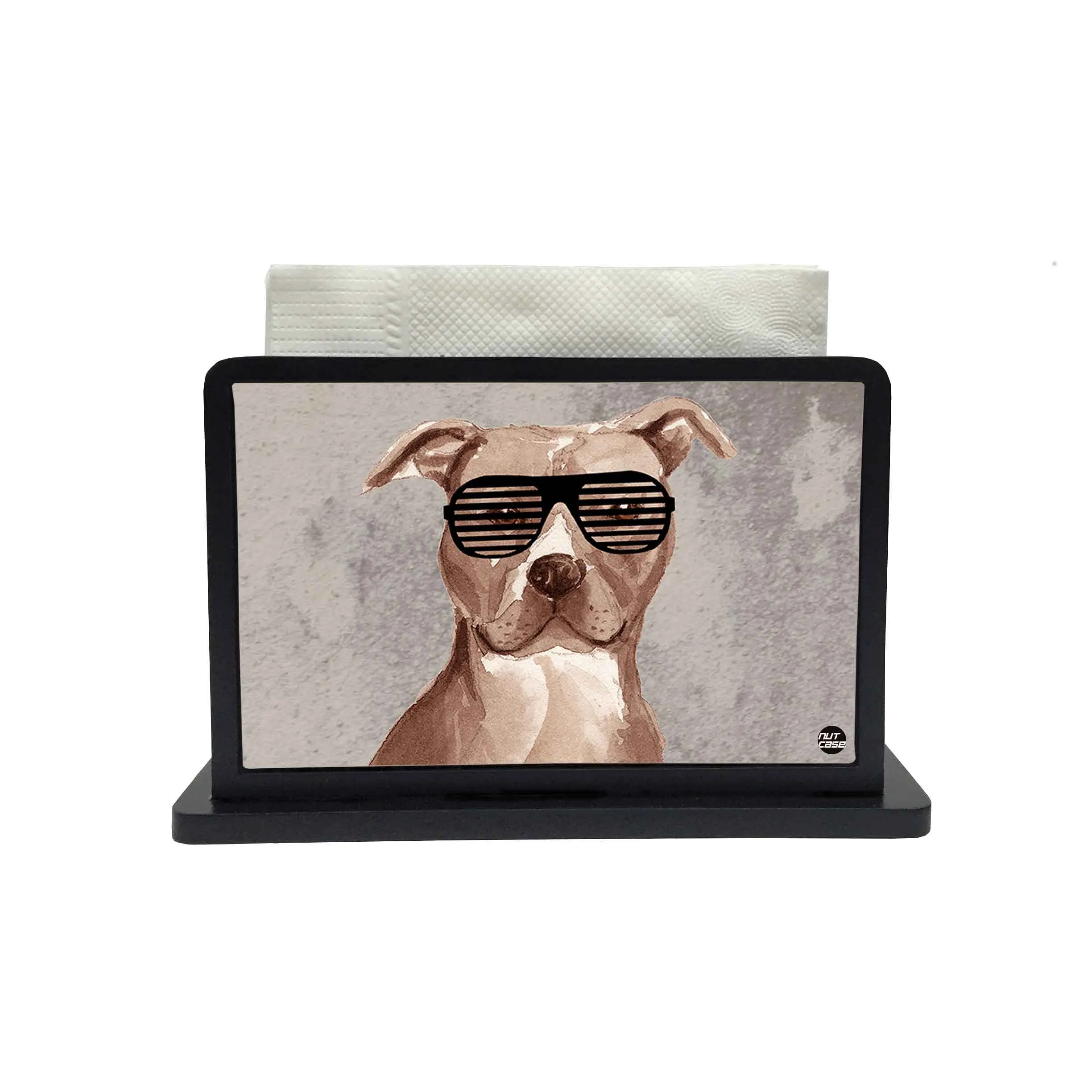 Tissue Holder Paper Napkin Stand - Speck Dog