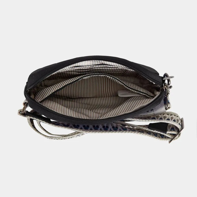 Travelon Anti-Theft Boho Phone Sling - Geo Black