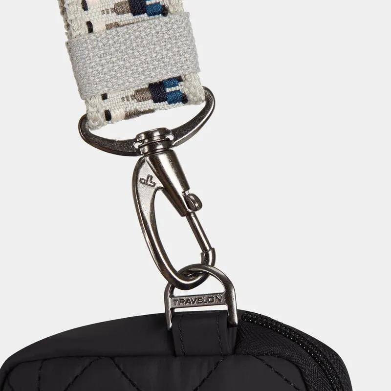 Travelon Anti-Theft Boho Phone Sling - Geo Black