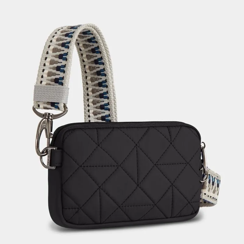 Travelon Anti-Theft Boho Phone Sling - Geo Black