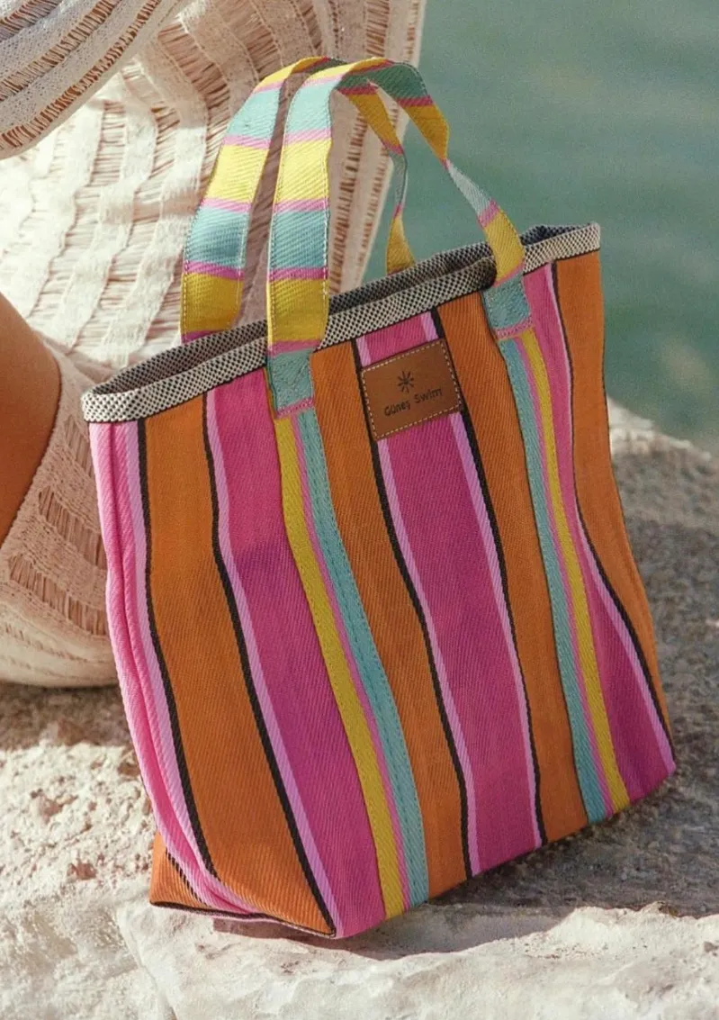 Tucker Bag Pink Dahlia