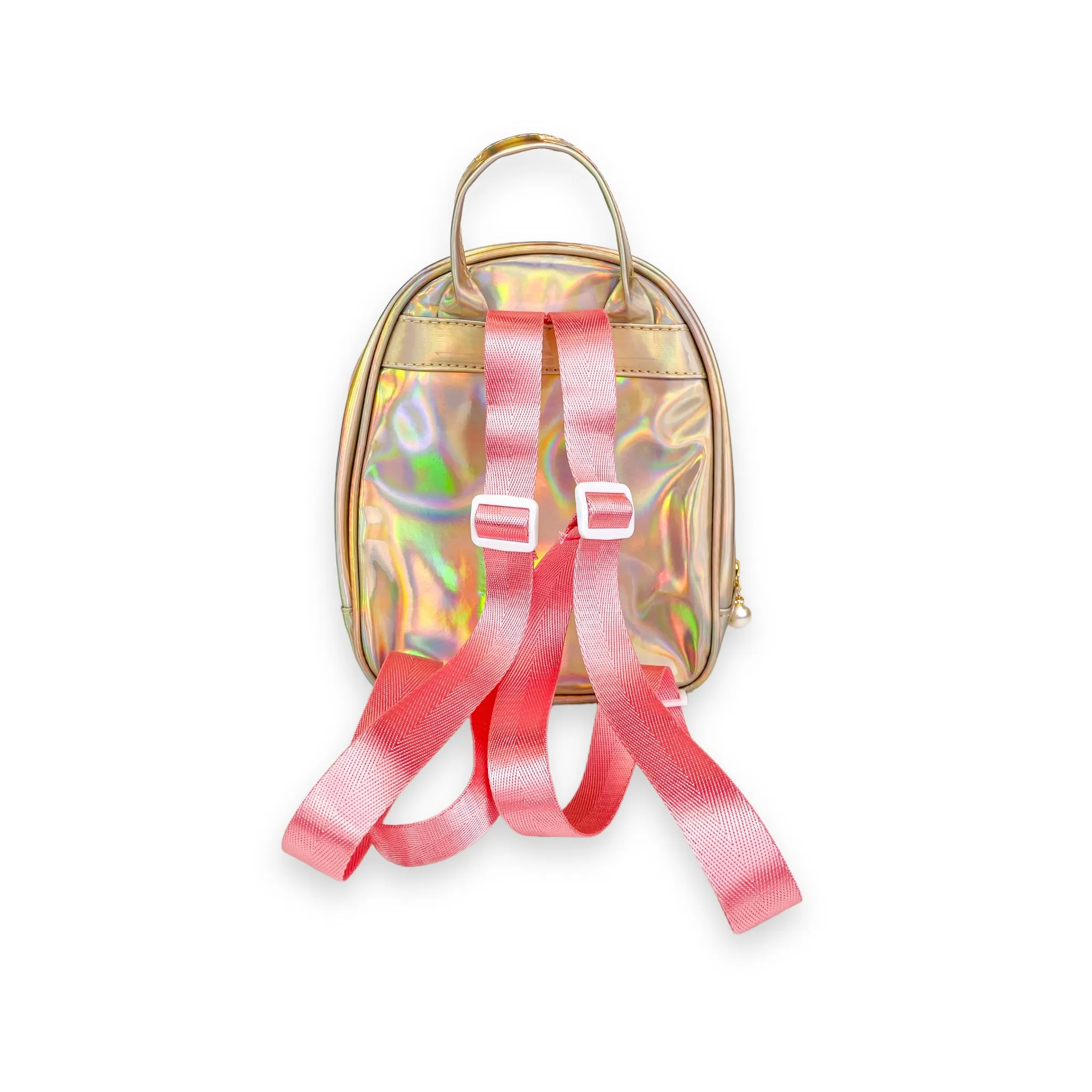 Unicorn Purse & Backpack set Gold/Blue