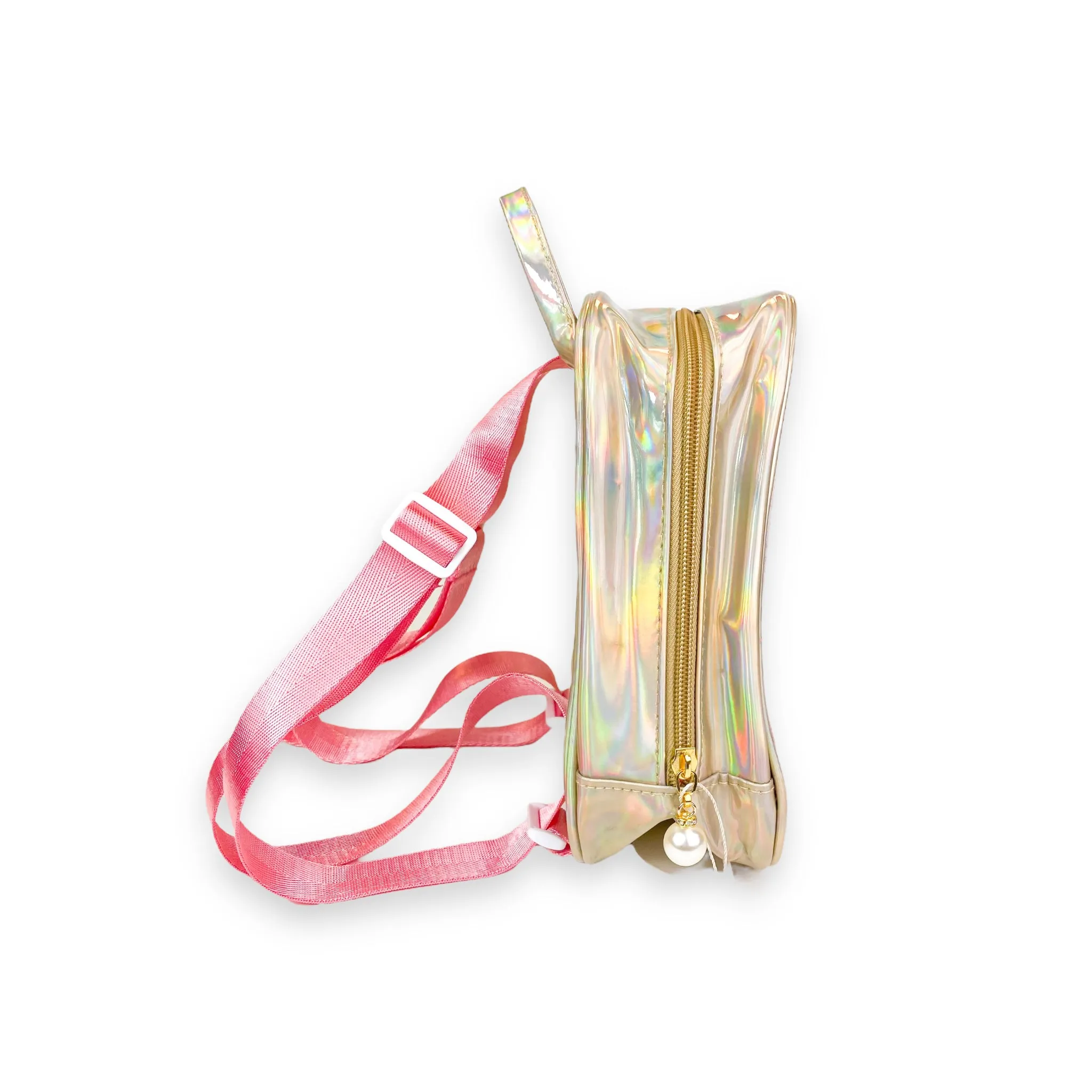 Unicorn Purse & Backpack set Gold/Blue