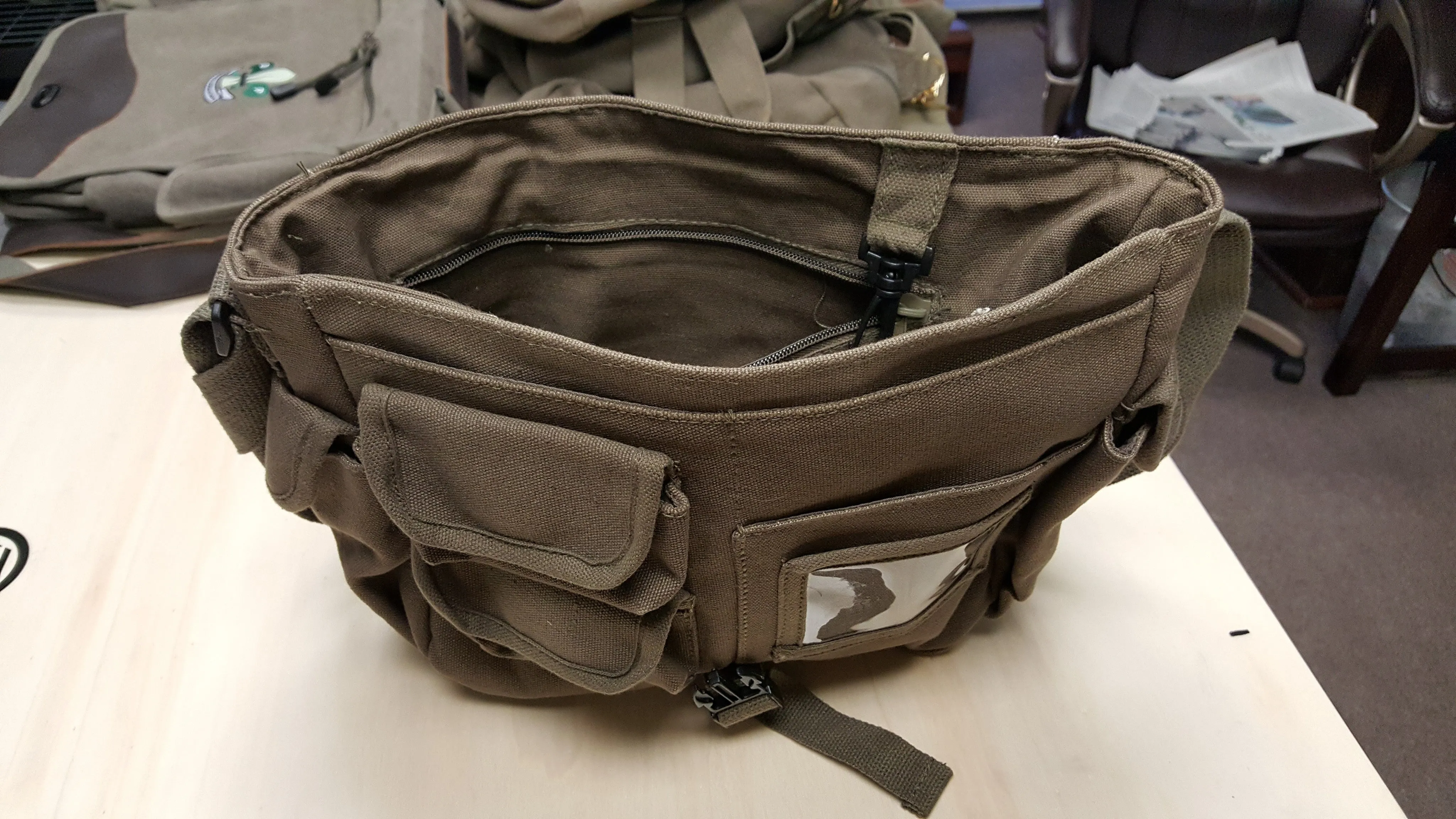 Urban Explorer Bag, Canvas w/ BPSA Logo