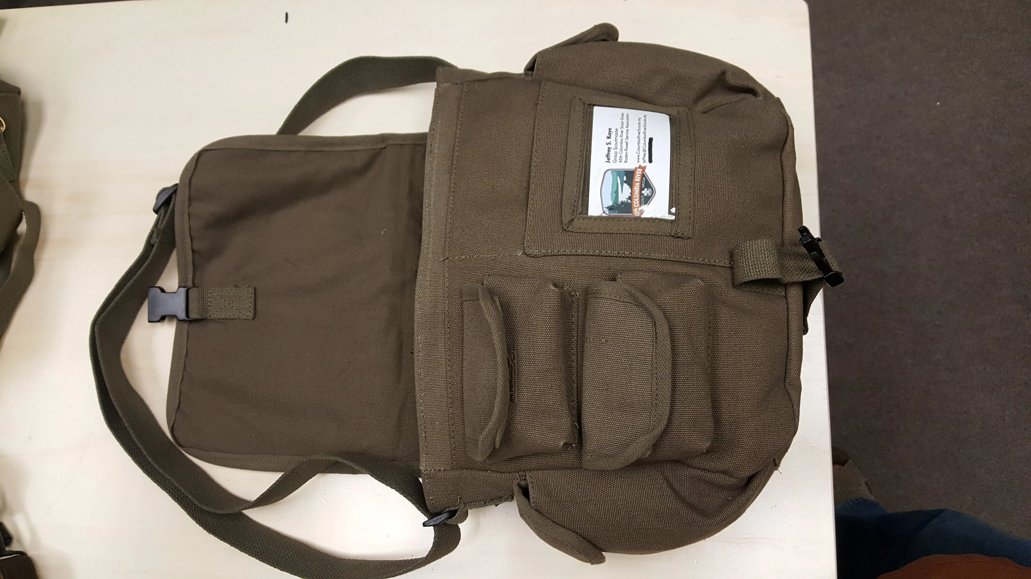 Urban Explorer Bag, Canvas w/ BPSA Logo