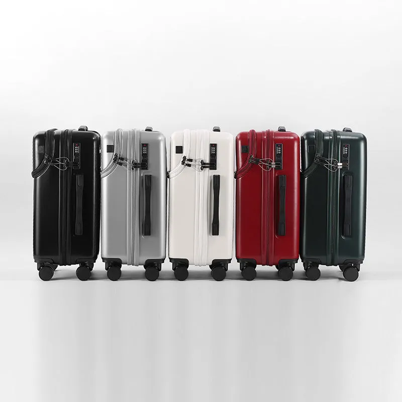 US Multi-functional Front Fastening Luggage, 20-inch Large Capacity
