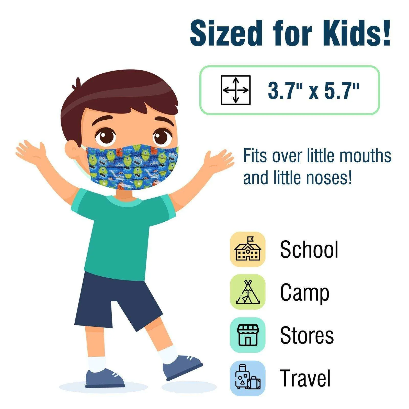 WeCare Kids Adorable Fun Pack Masks