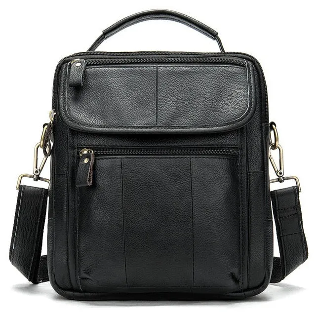 WESTAL Men's Genuine Leather Bag Crossbody Bags for Men