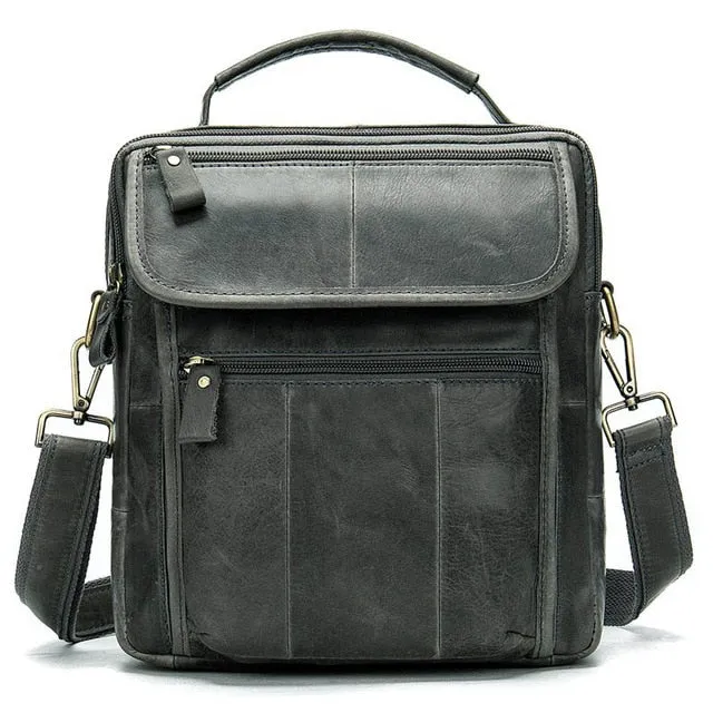 WESTAL Men's Genuine Leather Bag Crossbody Bags for Men