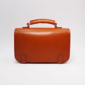 Womens Vintage Brown Leather Satchel Bag Crossbody Bags Handbags