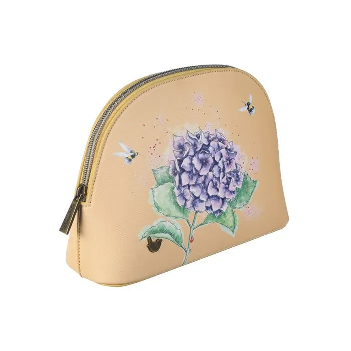 Wrendale Hydrangea Bee Medium Cosmetic Bag